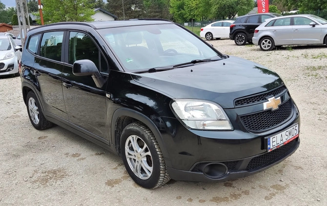 Chevrolet Orlando cena 25950 przebieg: 173000, rok produkcji 2011 z Poniatowa małe 562